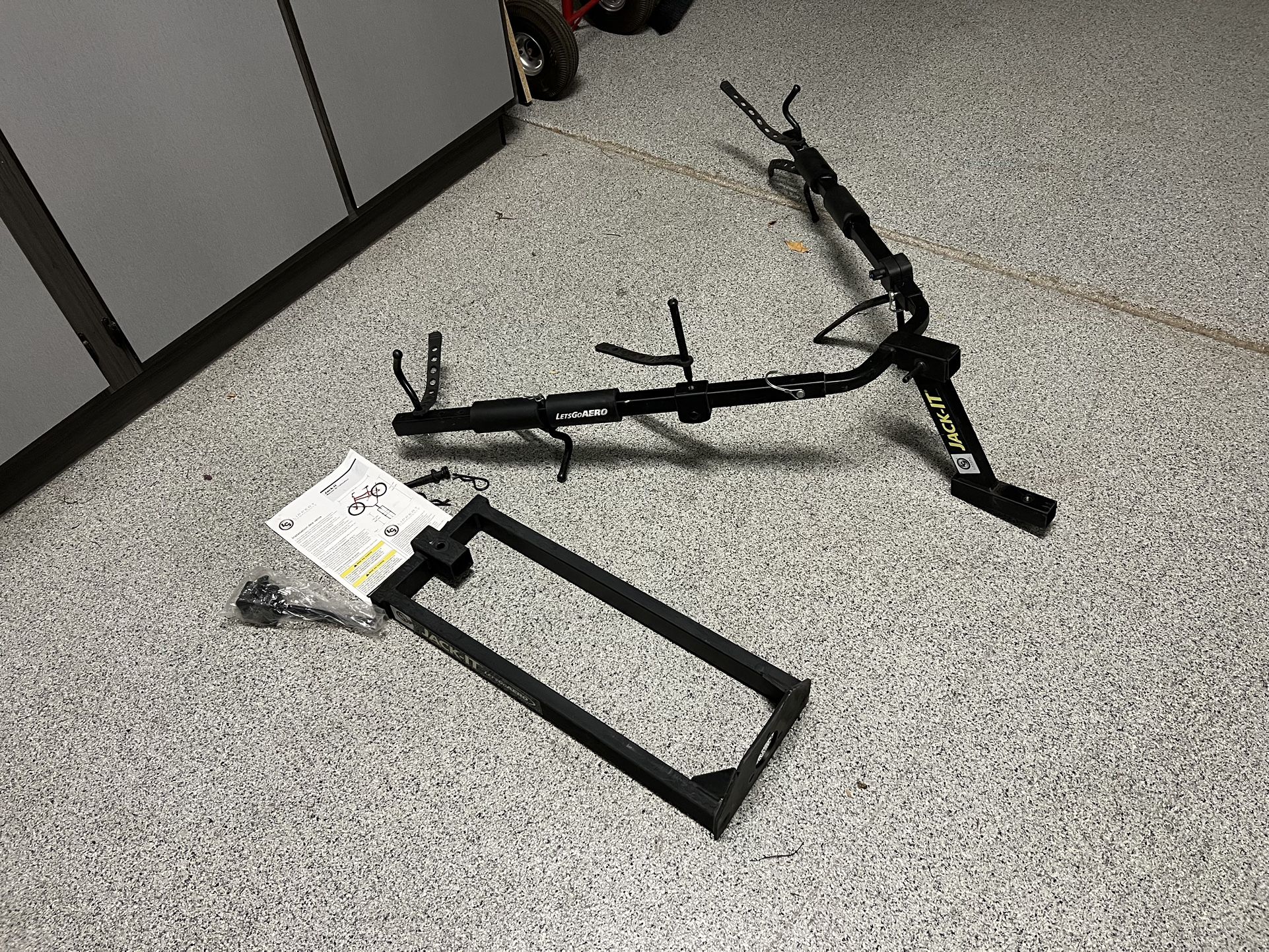 Jack It Bike Rack- Travel Traile