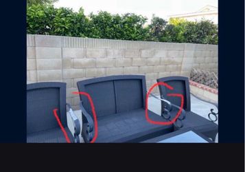 Outdoor Patio Set  3 pcs