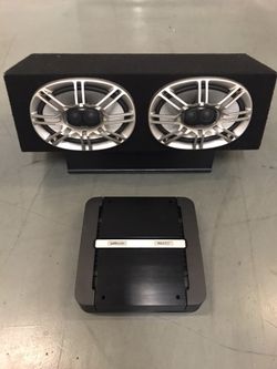 Polkaudio Speakers with Amp