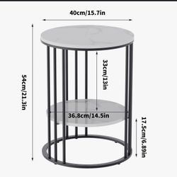 Marble Side Table 