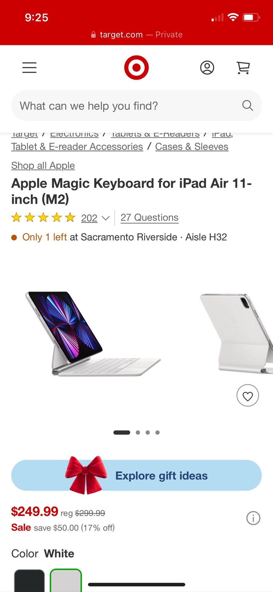 Apple Magic Keyboard 11inch For Sale