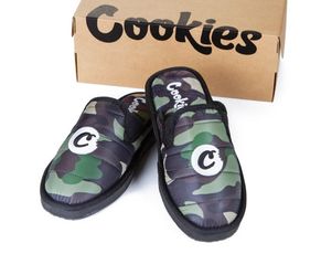 Cookies Mule Quilted Insulated Cozy Slippers Sz 10