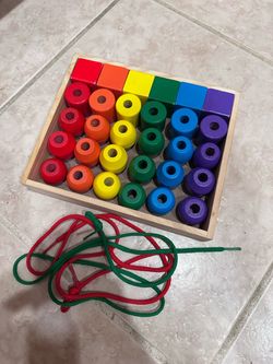 Melissa & Doug Lacing Beads