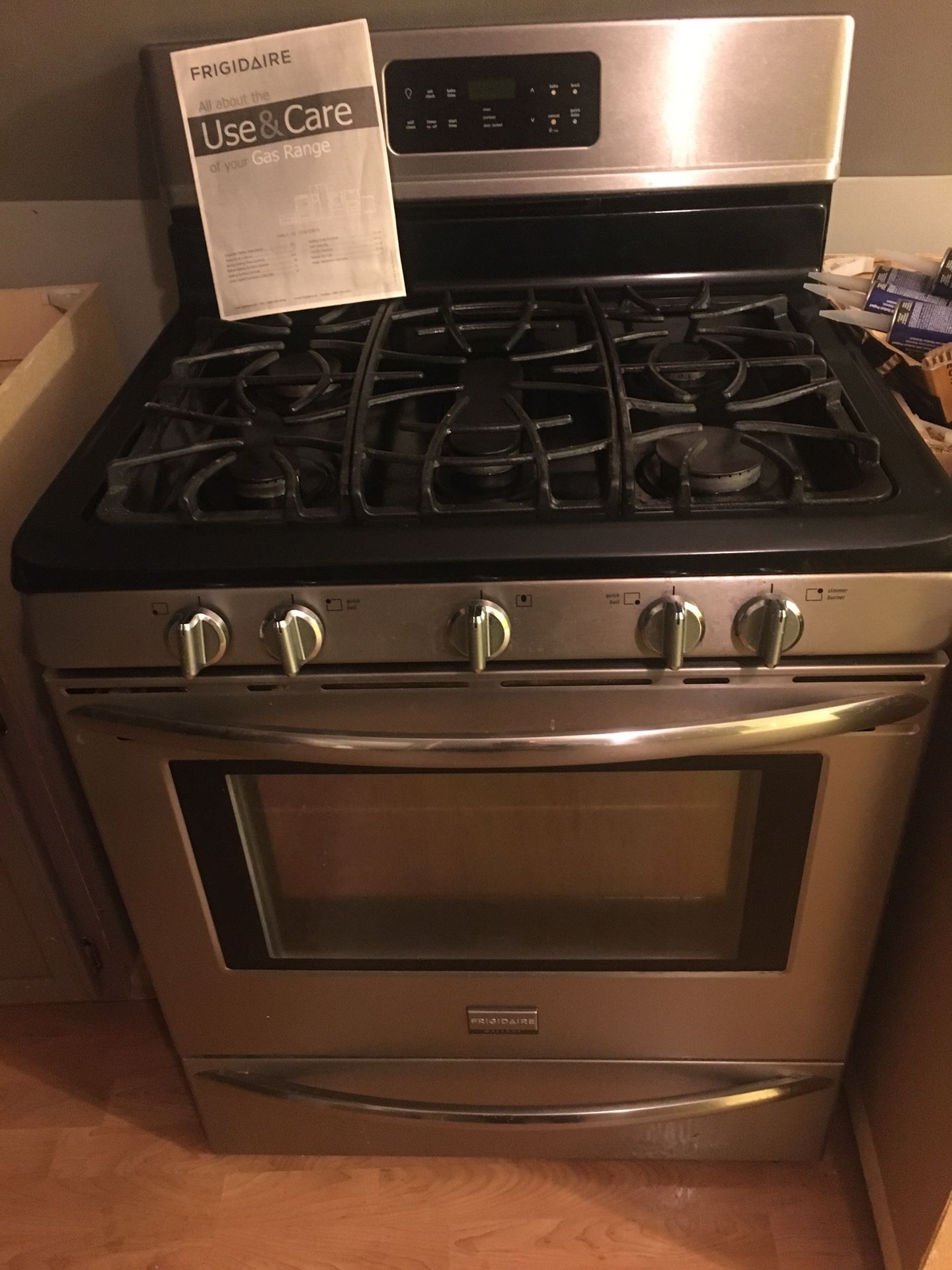 Stainless steel stove