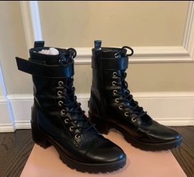 Juicy couture combat boots