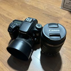 Used Canon EOS 70d + Lens