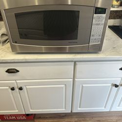 GE Stainless Steel Microwave 