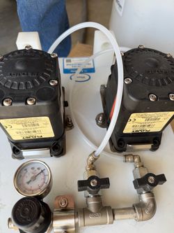 Flojet Air-Operated Double Diaphragm Pumps with Fittings
