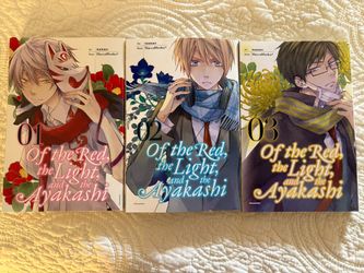 Manga Book Set Of The Light And The Ayakashi
