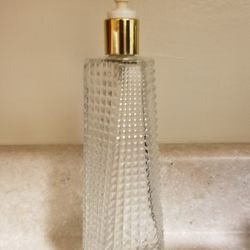 Vintage Avon Glass Lotion Dispenser