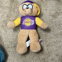 NBA Teddy Bear LA Lakers 