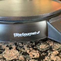 Elite Gourmet Maxi-Matic 12-inch non-stick electric crepe maker and griddle