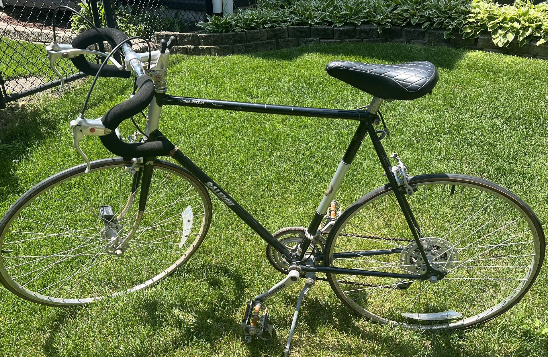 Vintage Raleigh Super Record 10 Speed Bicycle