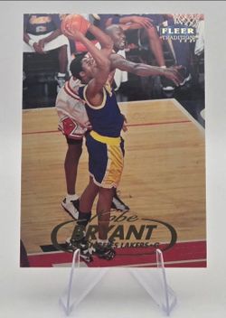 1998-99 Fleer Tradition Kobe Bryant Michael Jordan #1 Lakers Bulls