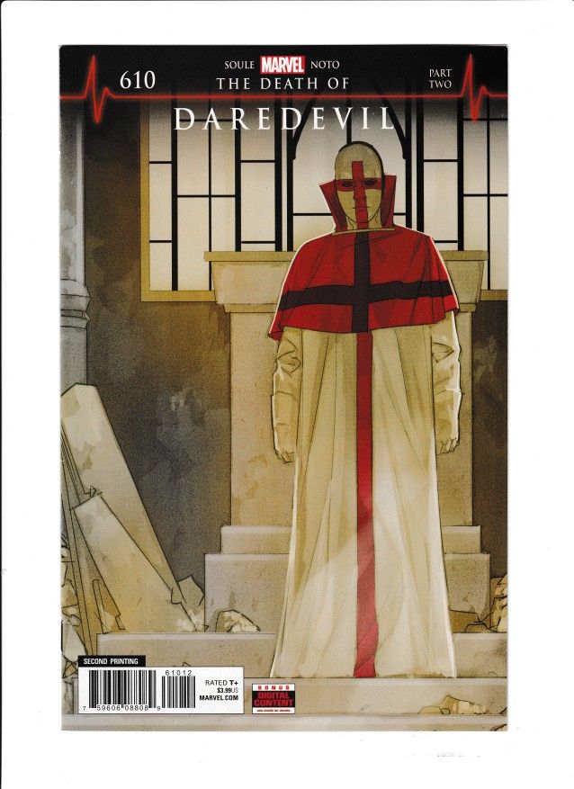 DAREDEVIL #610 (2018) PHIL NOTO | SECOND PRINT | 1ST APPEARANCE VIGIL | HTF