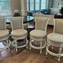 (4) Frontgate Covington Counter Stools - Delivery Available