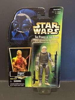 Star Wars Dengar W/ Blaster Rifle 1997 Kenner Action Figure