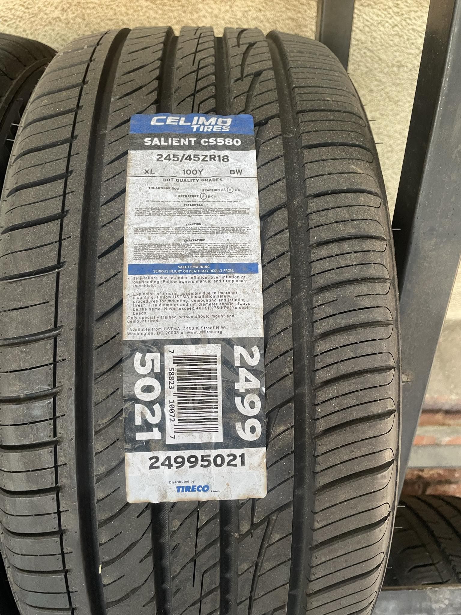 new tires llantas nuevas road hazard