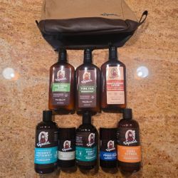 Dr. Squatch Deodorant, Lotion, Shampoo, and Conditioner Bundle