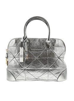 New Marc Jacobs Metallic Silver Satchel