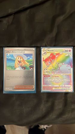 Pokémon TCG Lillie's Determination & Mawile VSTAR Cards