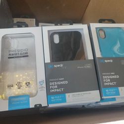 Speck Presidio Grip/Presidio PRO/Presidio Perfect Clear For iPhone XS MAX Brand New