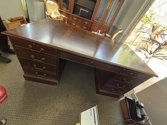 Large Wood Desk