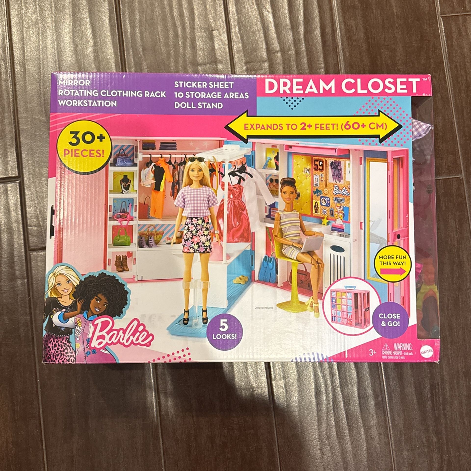 NEW (sealed) Barbie Dream Closet