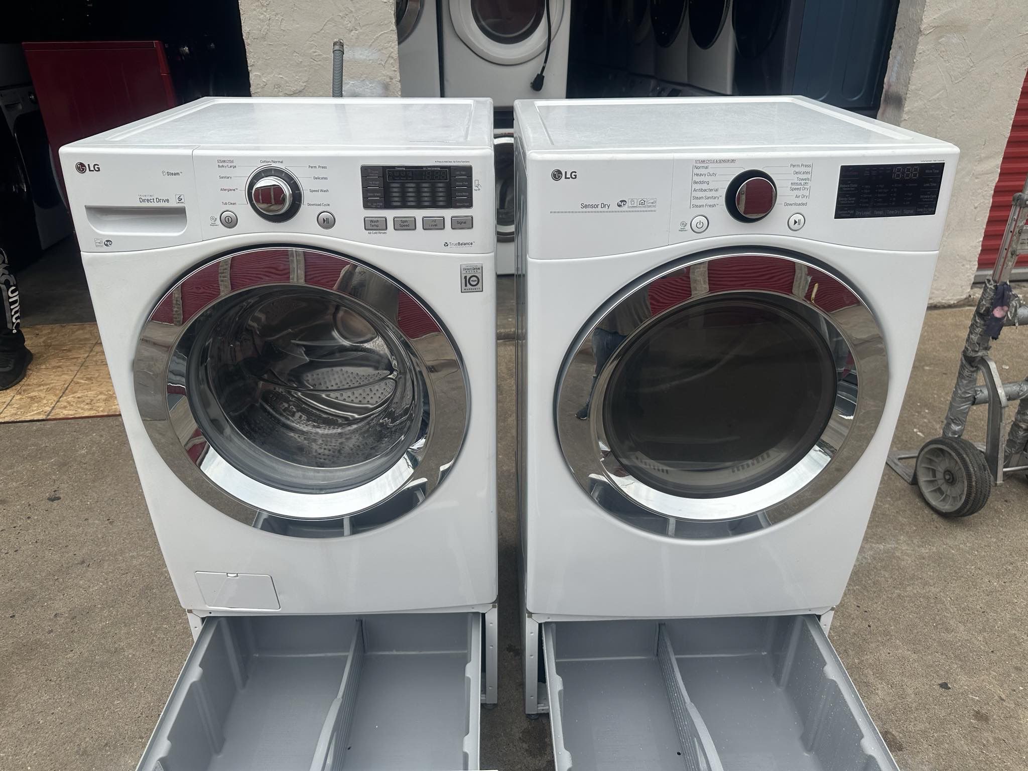 ❤️🎊LG Washer And Dryer Eléctric Nice Set ❤️🎊