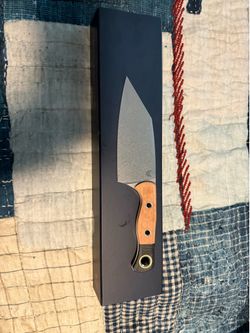 Benchmade station knife.