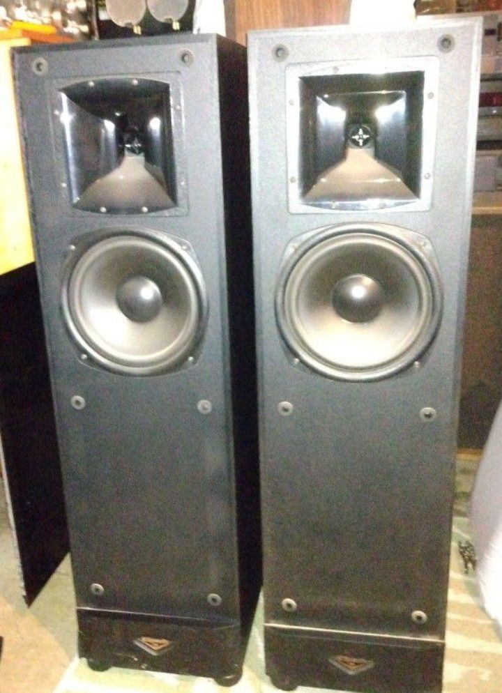 Klipsch Speakers (+center speaker)+Onkyo or Technics Receiver with purchase)