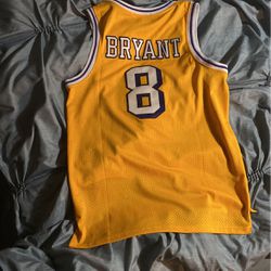 Lakers Number 8 Kobe Bryant Jersey 