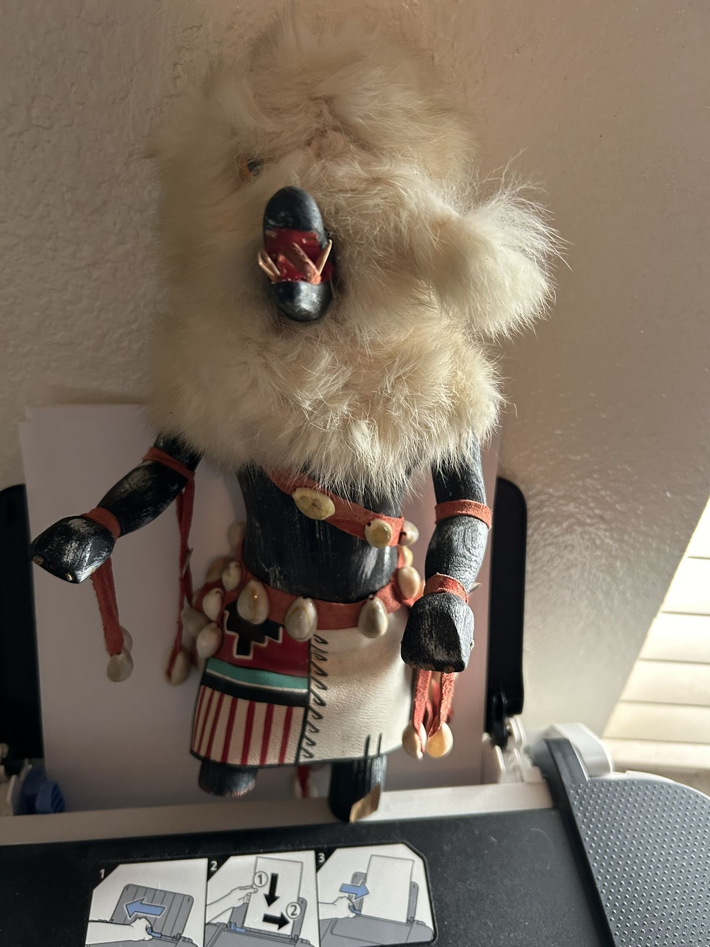 Native American Kachina Doll As Is