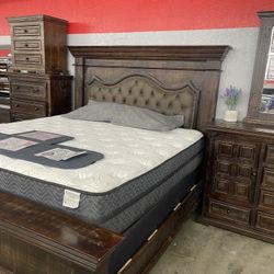 Brand New King Bedroom Group Available Now!