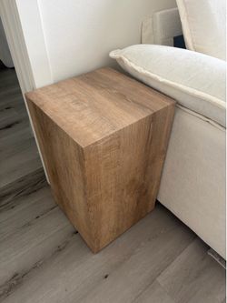 12x20 Wooden Side Tables x2