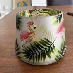 Flamingos Candle Holder 