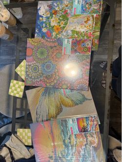 4 diamond art paintings