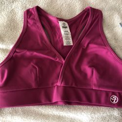 Zumba Bliss V-Bra Top, Size L