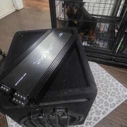 Subwoofer  Kicker compR  And AMP 