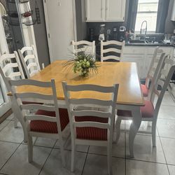 Tracy Has A Beautiful Kitchen Table!