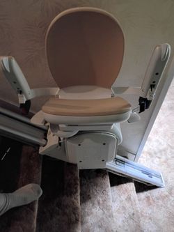 Stairlift with Rail and Seat