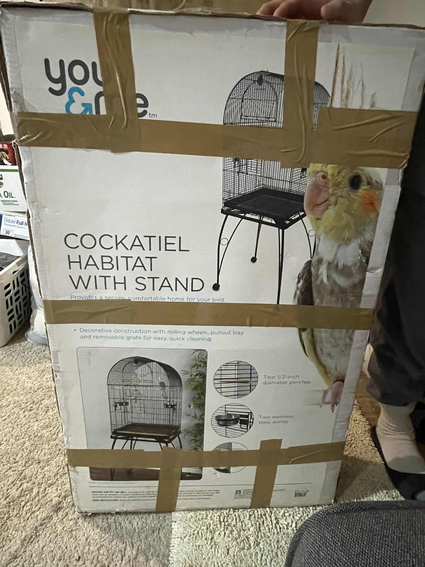 Brand New Bird Cage With Stand