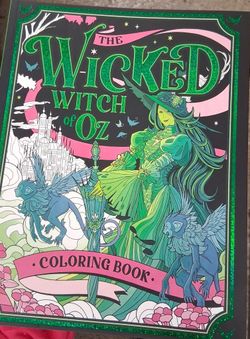New Wicked Witch Of Oz Advanced Coloring Book 