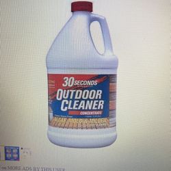 30 Seconds Outdoor cleaner concentrate 1 gallon