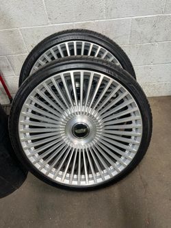 26 DOLCE TRENTO WHEELS RIMS TIRES USED