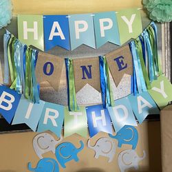 1st Birthday Banners