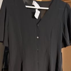 Woman’s Black Dress 