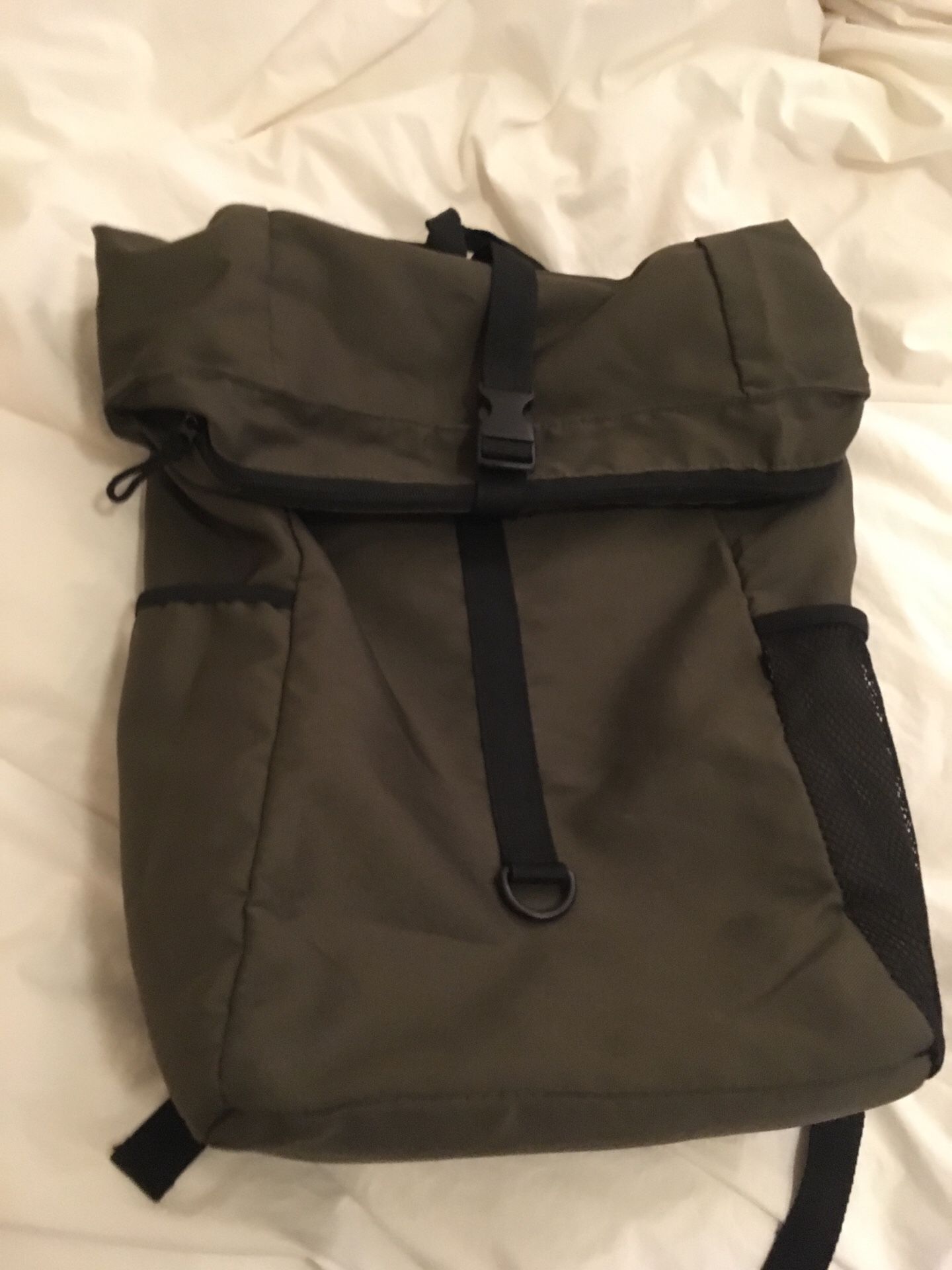 H&M Backpack with Roll-top Opening