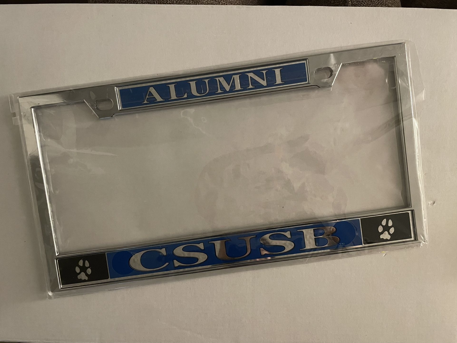 CSUSB Alumni License Plate