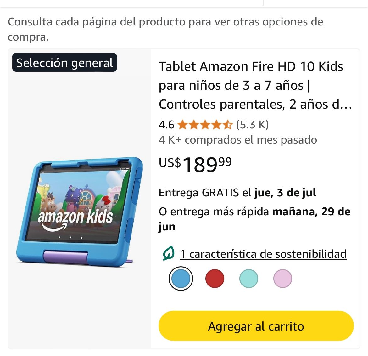 Fire HD 10 Kids